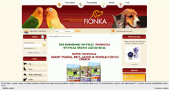 Desktop Screenshot of fionka.pl